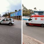 Motociclista sofre fratura após colisão na Av. Primeiro de Maio