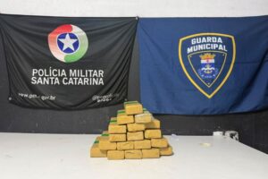 Ação conjunta apreende mais de 10 Kg de maconha em Itajaí