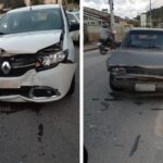 Colisão frontal entre dois carros é registrada em Brusque