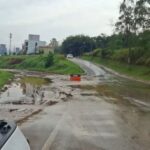 Defesa Civil registra 14 ocorrências após passagem de frente fria por Brusque