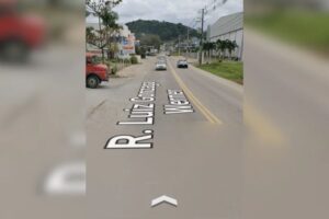 Rua Luiz Gonzaga Werner terá interdição total neste domingo para conserto de tubulação