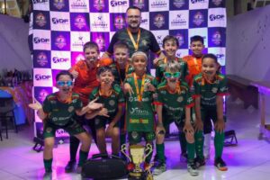 Brusque Futsal Sub-10 conquista título da Copa Germânica