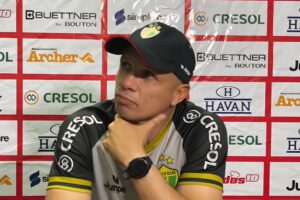 Higo Magalhães mantém confiança no acesso do Brusque: “Vamos lutar até o final”