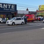 Menino de 10 anos é atropelado na faixa de pedestres em Brusque