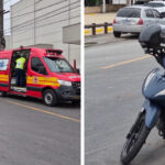 Motociclista fica ferida após colisão no bairro Rio Branco, em Brusque