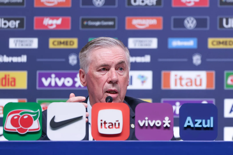 Ancelotti convoca Seleção Brasileira para três amistosos; veja a lista
