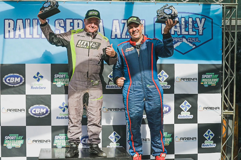 Parley Fiamoncini conquista 1º lugar no Rally Serra Azul 2026
