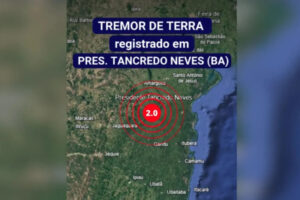 Tremor de terra é registrado na Bahia e moradores relatam ter sentido o abalo