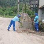 Secretaria de Obras mantém equipes em campo durante todo o fim de semana em Brusque
