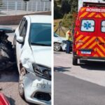Colisão entre automóveis mobiliza o Corpo de Bombeiros, em Brusque