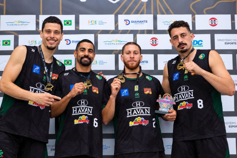 Brusque Basquete conquista título de torneio internacional de 3×3