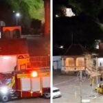 Incêndio atinge gruta do Santuário de Azambuja