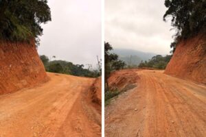Obra busca melhorar segurança em trecho da SC-486, em Botuverá