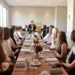 Candidatas a Realeza da 40ª Fenarreco participam de primeiro compromisso oficial