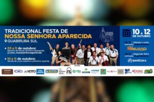 Festa de Nossa Senhora Aparecida movimenta Guabiruba Sul