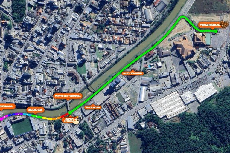 Confira as alterações de trânsito para a 39ª Fenarreco e o desfile de abertura