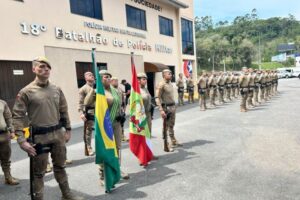 Polícia Militar celebra formatura de novos soldados em Brusque