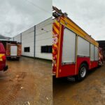 Funcionários usam nove extintores e evitam incêndio em indústria de Guabiruba