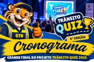 Grande final do Trânsito Quiz deve reunir cerca de 200 pessoas em Brusque