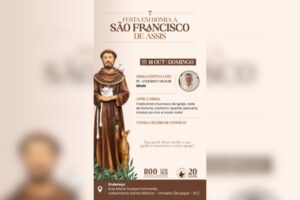 Festa em honra a São Francisco de Assis movimentará o Ema II