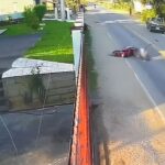 Motociclista fica gravemente ferido após acidente na SC-437