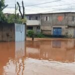 Bombeiros encontram corpo de mulher levada por correnteza