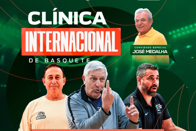 Clínica Internacional de Basquete reúne grandes nomes da modalidade em Brusque
