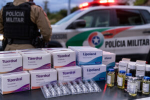 PM apreende produtos para emagrecimento e anabolizantes no Limoeiro