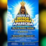 Botuverá celebra Nossa Senhora Aparecida com dois dias de festa