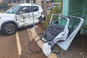 Dois homens ficam gravemente feridos após acidente na SC-305