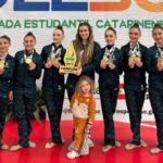 Ginastas de Brusque conquistam título geral da ginástica rítmica na Olesc