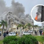 Incêndio de grandes proporções destrói Igreja Matriz em Treze de Maio