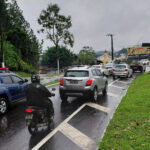 VÍDEO: Acidente com quatro veículos provoca congestionamento em Brusque