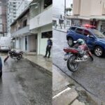 GTB flagra motociclista na contramão e descobre licenciamento atrasado em Brusque