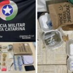 Delivery do tráfico é alvo da PM em Brusque