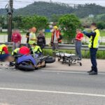 Motociclista fica ferido após acidente no Bairro Limoeiro